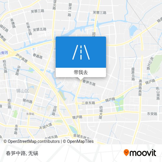 春笋中路地图