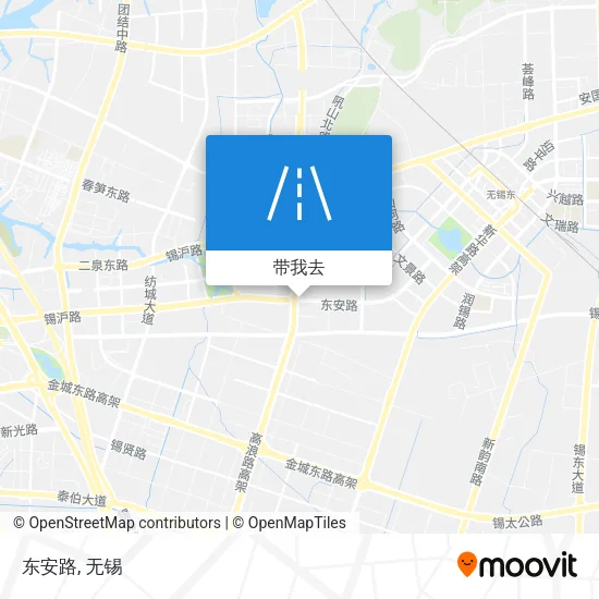 东安路地图
