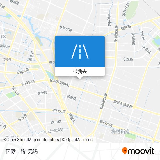 国际二路地图