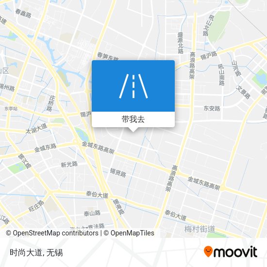 时尚大道地图