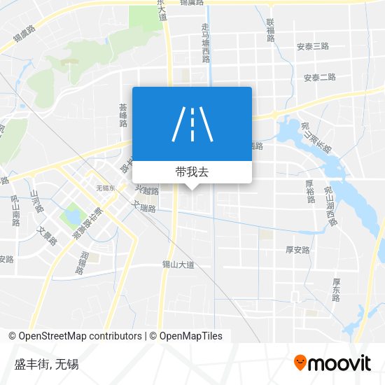 盛丰街地图