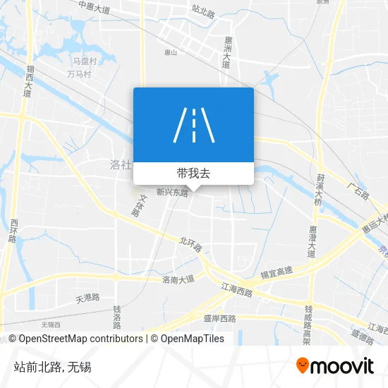 站前北路地图