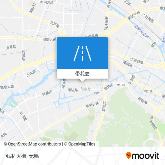 钱桥大街地图