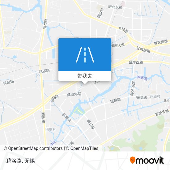 藕洛路地图