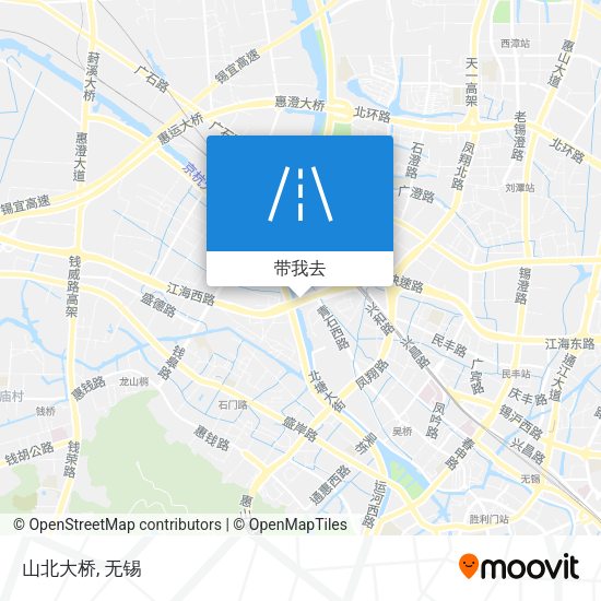 山北大桥地图
