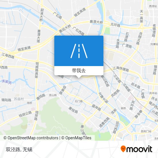 双泾路地图