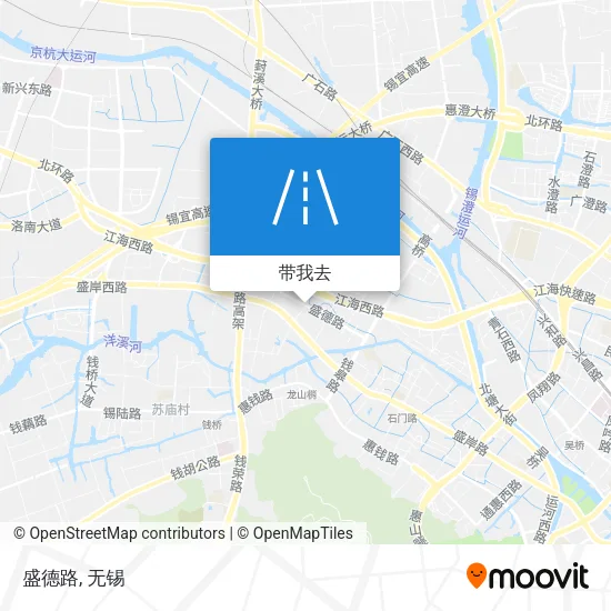 盛德路地图