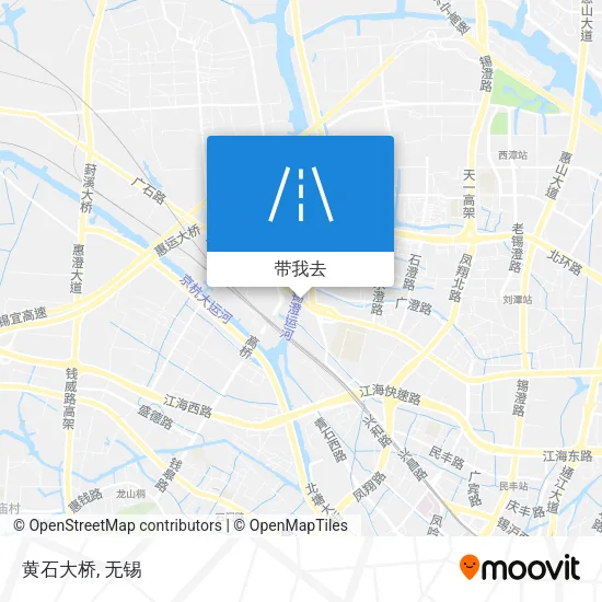 黄石大桥地图