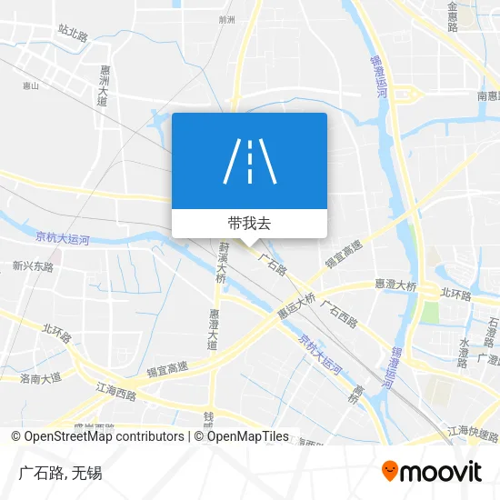 广石路地图