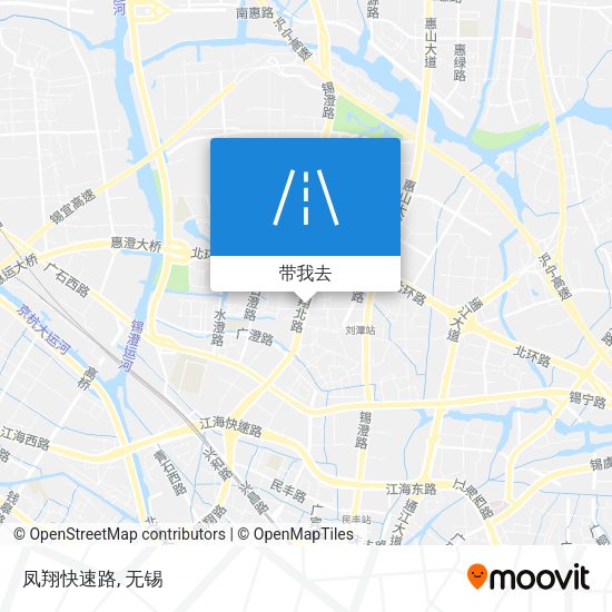 凤翔快速路地图