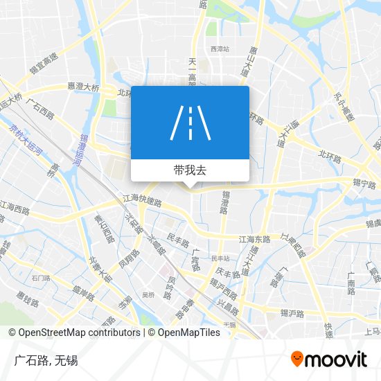 广石路地图