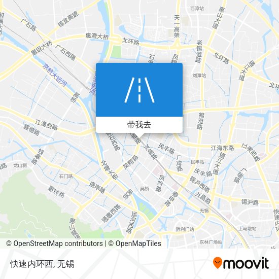 快速内环西地图