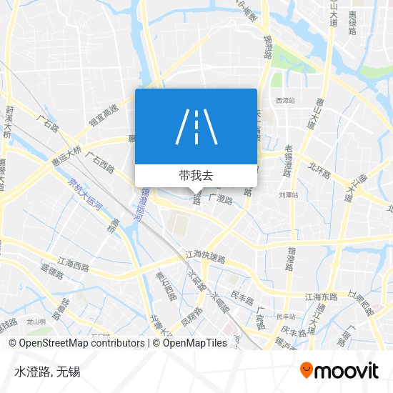 水澄路地图