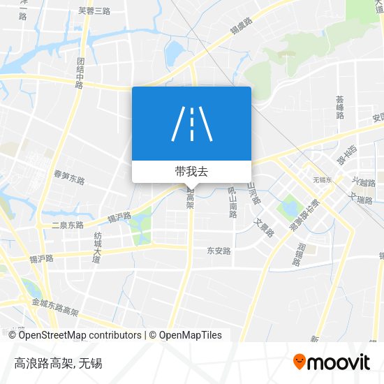 高浪路高架地图