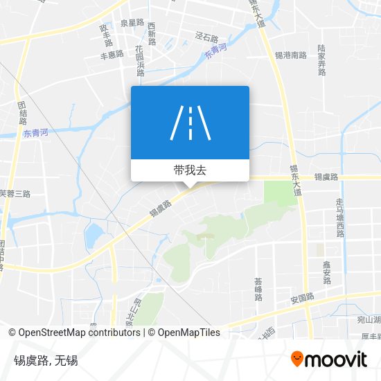 锡虞路地图