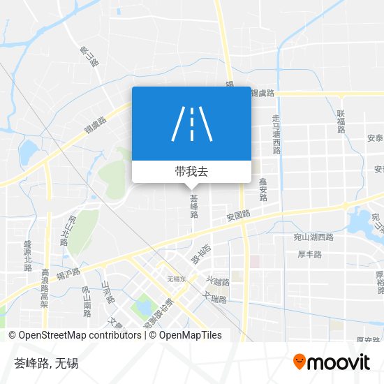 荟峰路地图