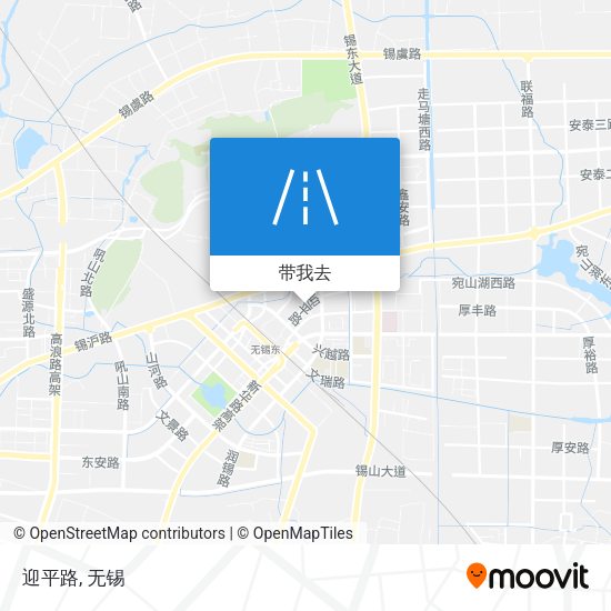 迎平路地图