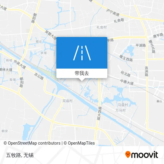 五牧路地图