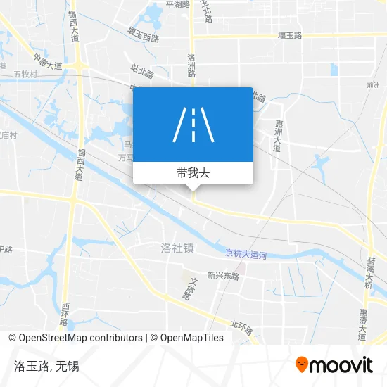 洛玉路地图