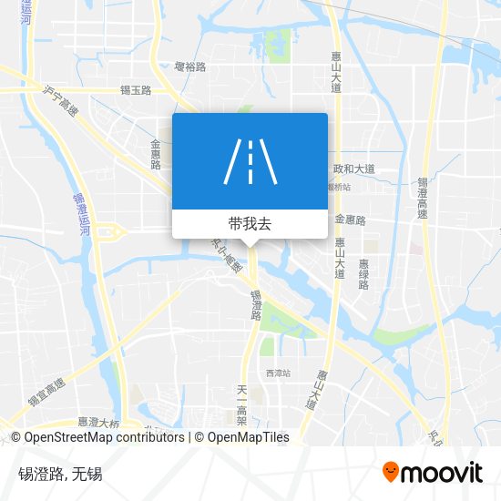 锡澄路地图