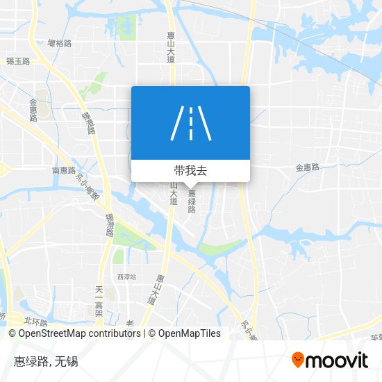 惠绿路地图