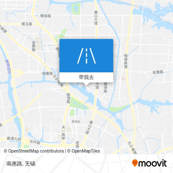 南惠路地图