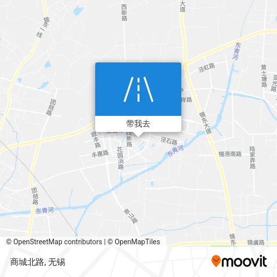 商城北路地图