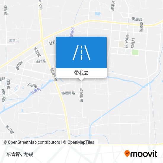 东青路地图