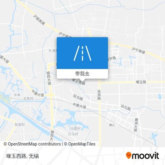 堰玉西路地图