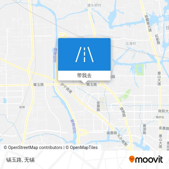 锡玉路地图