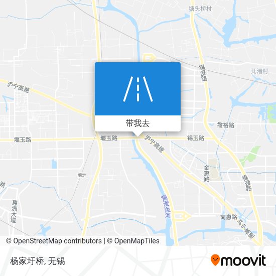 杨家圩桥地图