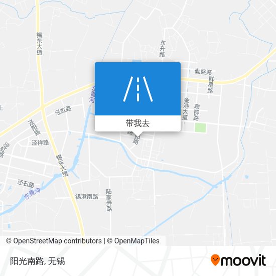 阳光南路地图