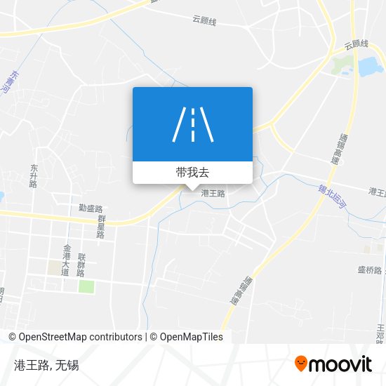 港王路地图