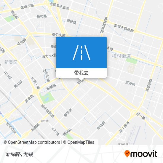 新锡路地图