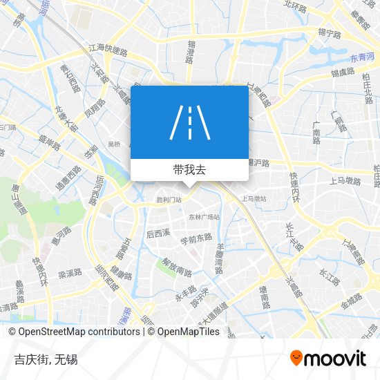 吉庆街地图