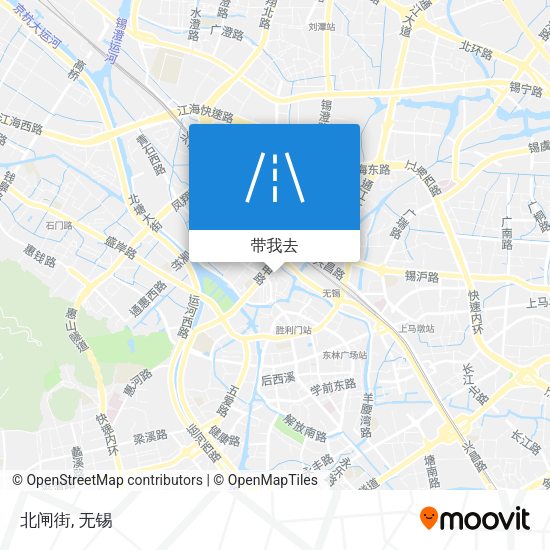北闸街地图