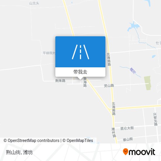 荆山街地图