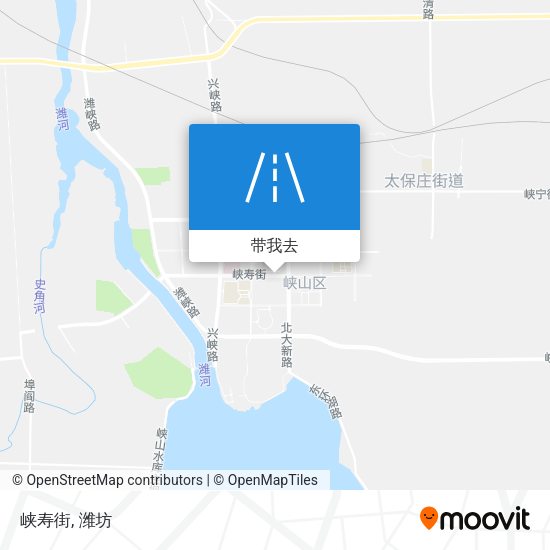 峡寿街地图