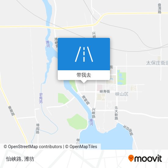 怡峡路地图