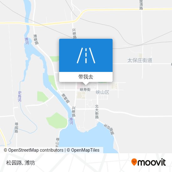 松园路地图