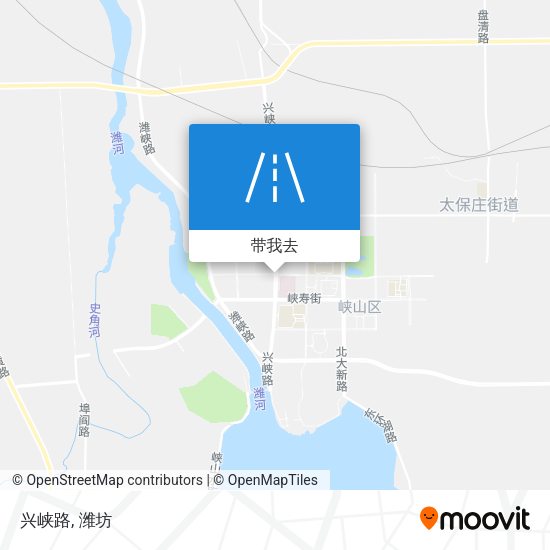 兴峡路地图