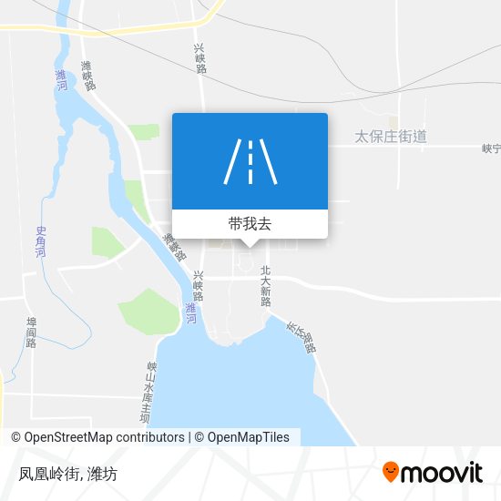 凤凰岭街地图