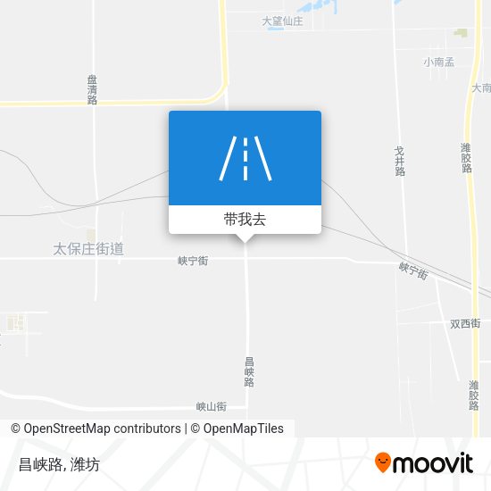 昌峡路地图