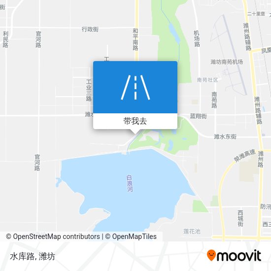 水库路地图
