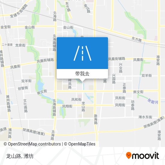 龙山路地图