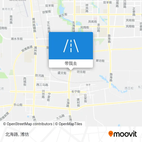 北海路地图