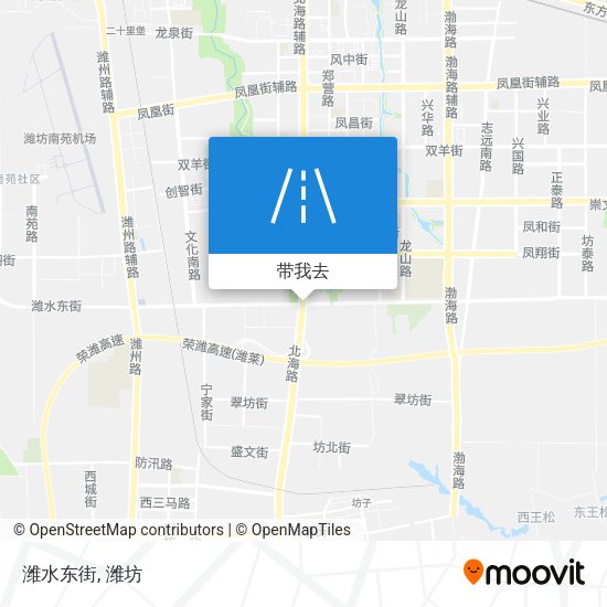 潍水东街地图