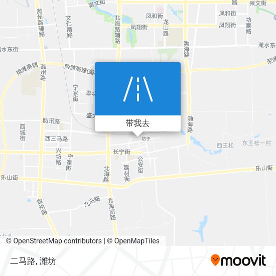 二马路地图