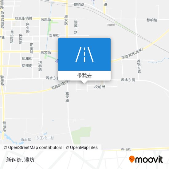 新钢街地图