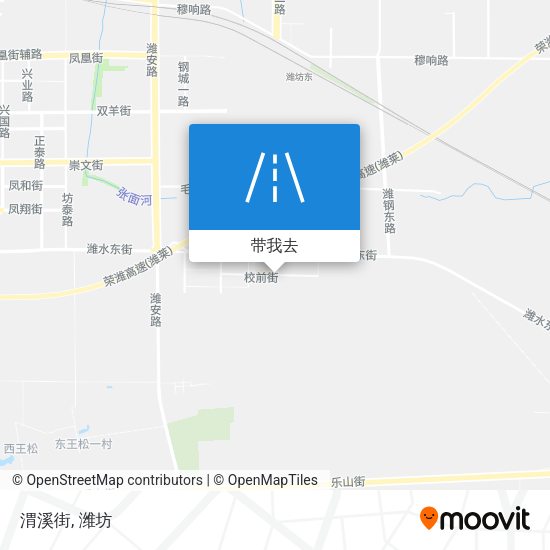 渭溪街地图